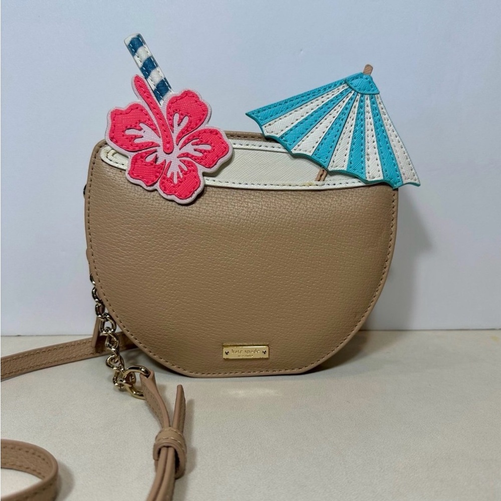 Kate Spade Breath of Fresh Air Coconut Crossbody Purse